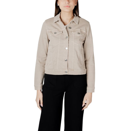 Street One Beige Cotton Denim Jacket 1728,46,71956299936,Beige,Clothing,Denim Jackets - Jackets & Coats - Clothing,Jackets & Coats - Clothing,New with tags,Street One,Women