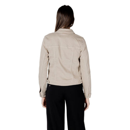 Street One Beige Cotton Denim Jacket 1728,46,71956299936,Beige,Clothing,Denim Jackets - Jackets & Coats - Clothing,Jackets & Coats - Clothing,New with tags,Street One,Women