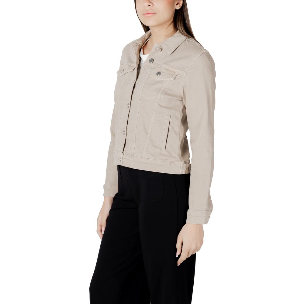 Street One Beige Cotton Denim Jacket 1728,46,71956299936,Beige,Clothing,Denim Jackets - Jackets & Coats - Clothing,Jackets & Coats - Clothing,New with tags,Street One,Women