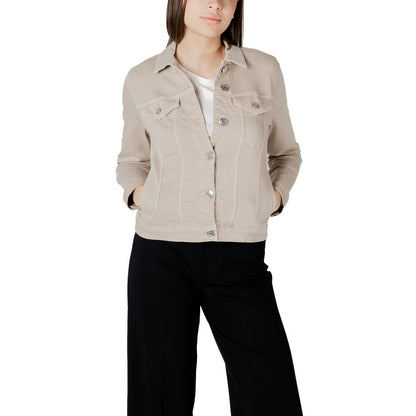 Street One Beige Cotton Denim Jacket 1728,46,71956299936,Beige,Clothing,Denim Jackets - Jackets & Coats - Clothing,Jackets & Coats - Clothing,New with tags,Street One,Women