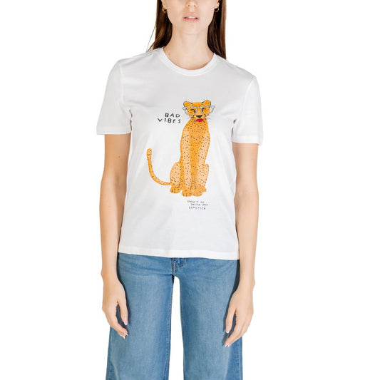 Only White Organic Cotton T-Shirt 1728,71956299936,Clothing,IT38|XS,IT40|S,New with tags,Only,T-Shirts - Clothing,T-Shirts - T-Shirts - Clothing,White,Women