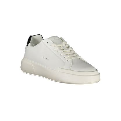 Calvin Klein White Polyester Sneaker