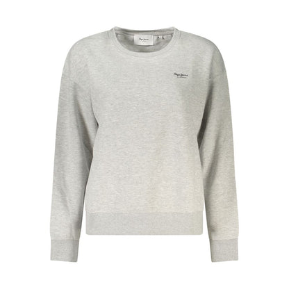 Pepe Jeans Gray Cotton Sweatshirt