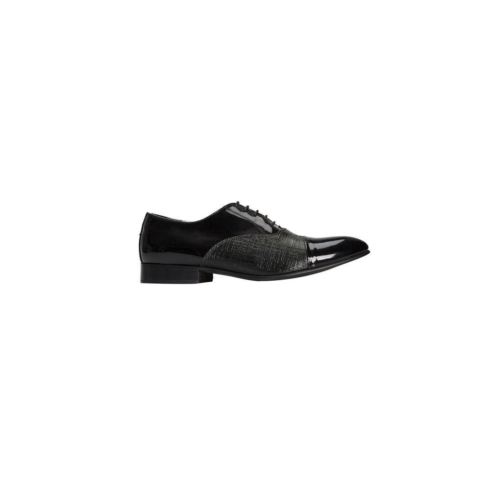 Roberto Pepe Luxury Black Calfskin Loafer