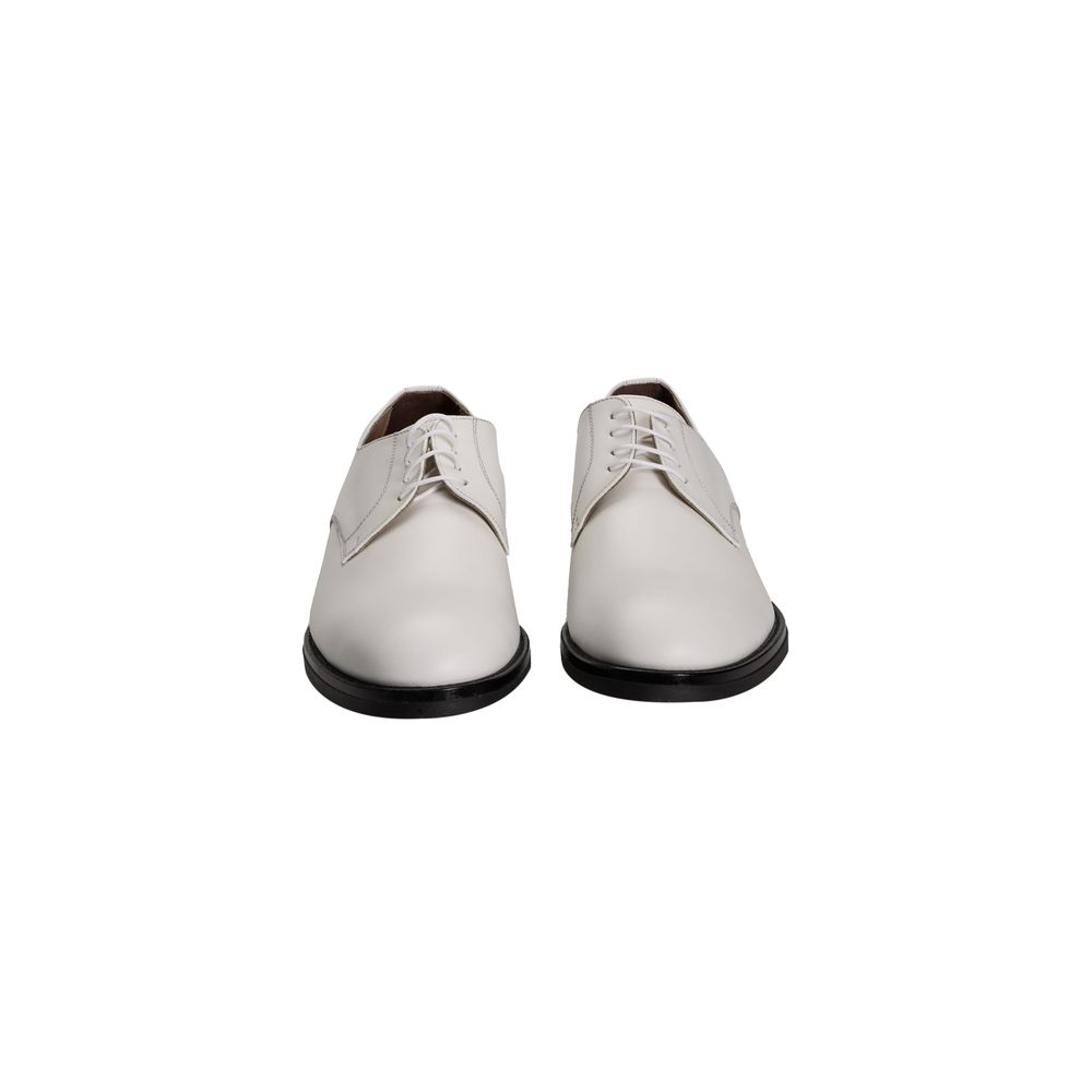 Roberto Pepe Luxury White Calfskin Loafer