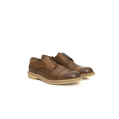 Cerruti 1881 Brown Calfskin Shoe