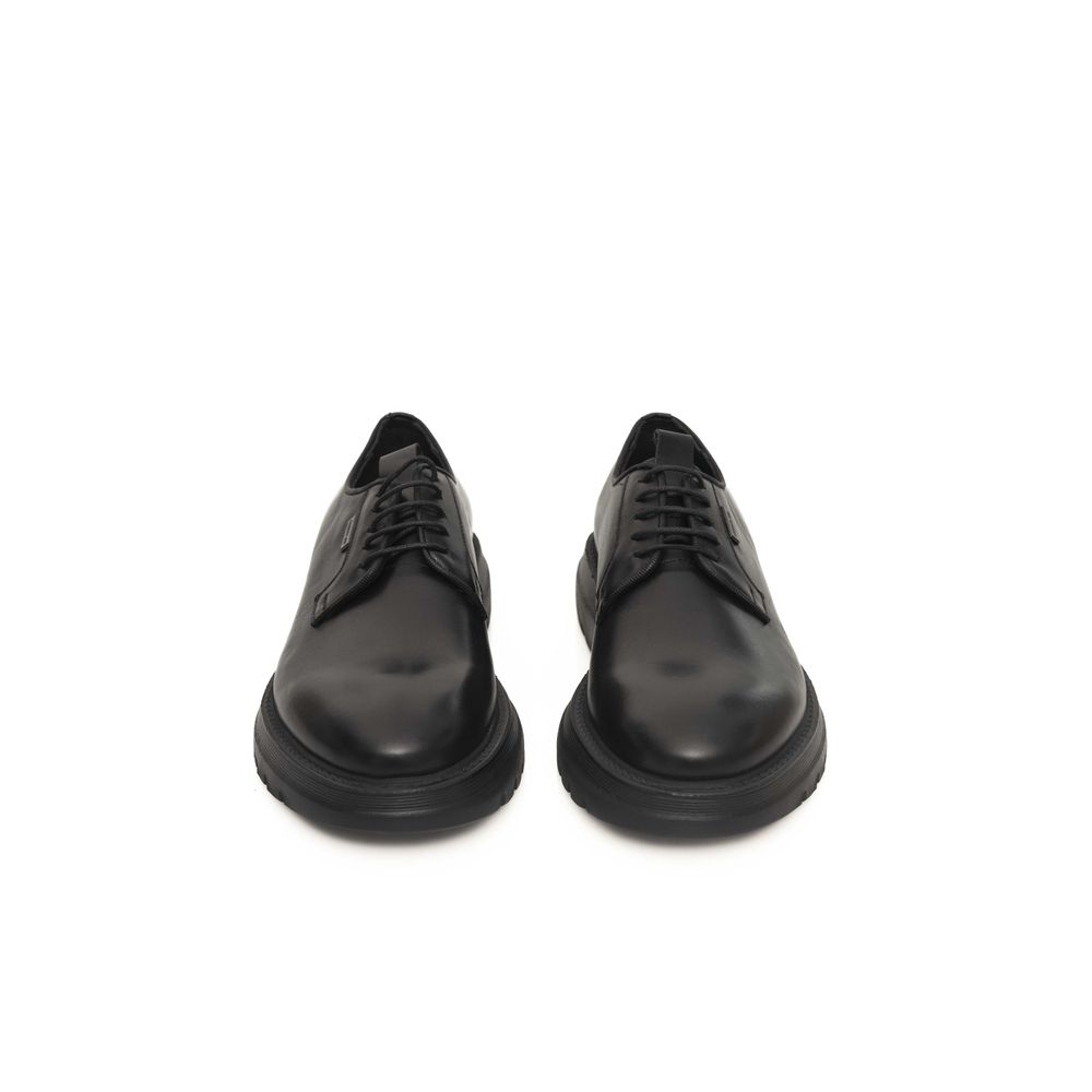 Cerruti 1881 Black Calfskin Shoe