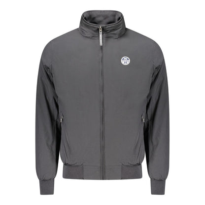 North Sails Black Polyester Men Jacket