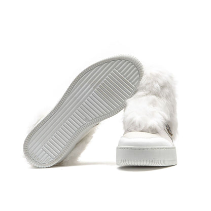 Mr&Mrs Italy White Cotton Sneaker