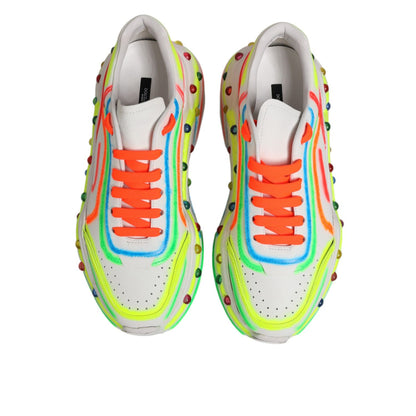 Dolce & Gabbana Multicolor Daymaster Low Top Sneakers Shoes