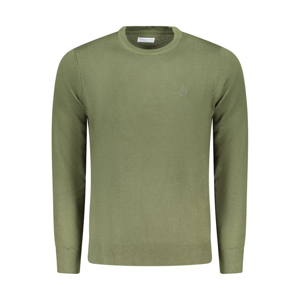 North Sails Green Nylon Sweater