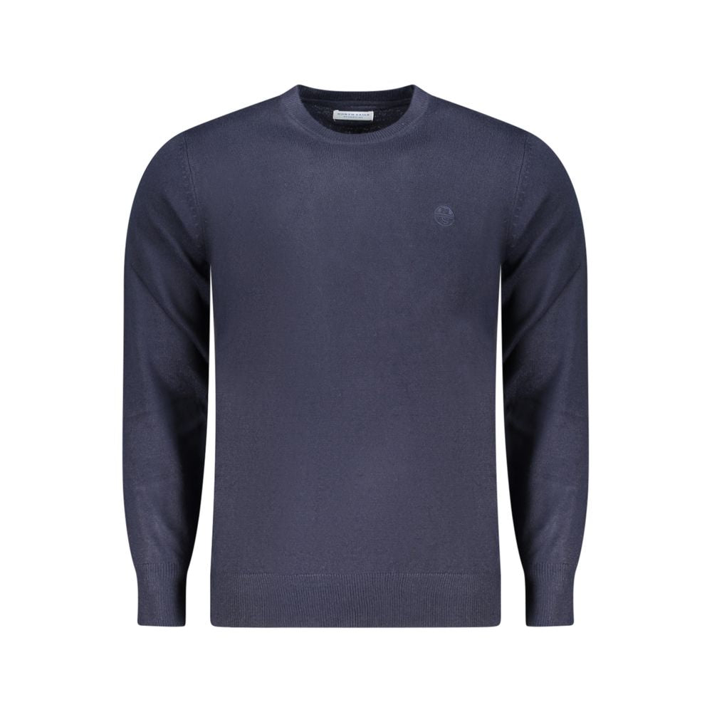 North Sails Blue Acrylic Men Sweater