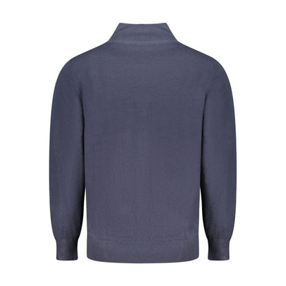 North Sails Blue Acrylic Men Cardigan