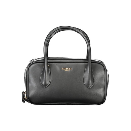 Twinset Black Polyurethane Women Handbag 1728,67403481248,Bags,Black,Handbags - Bags,New with tags,Twinset,Women