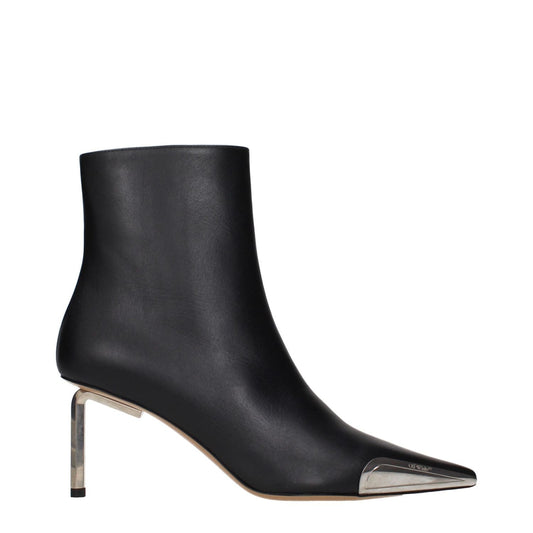 Off-White Black Leather Ankle Boots 1728,75667636384,Ankle - Boots - Shoes,Black,Boots - Shoes,EU36/US6,EU37/US7,EU39/US9,New with tags,Off-White,Shoes,Women