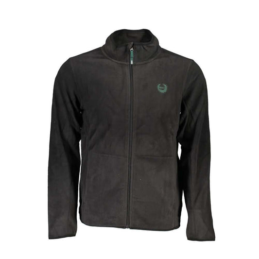 Gianmarco Venturi Black Polyester Men Sweatshirt