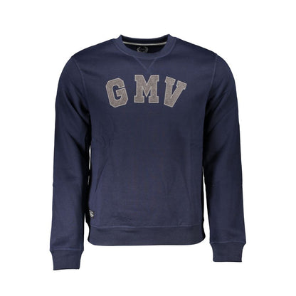 Gianmarco Venturi Blue Cotton Sweatshirt
