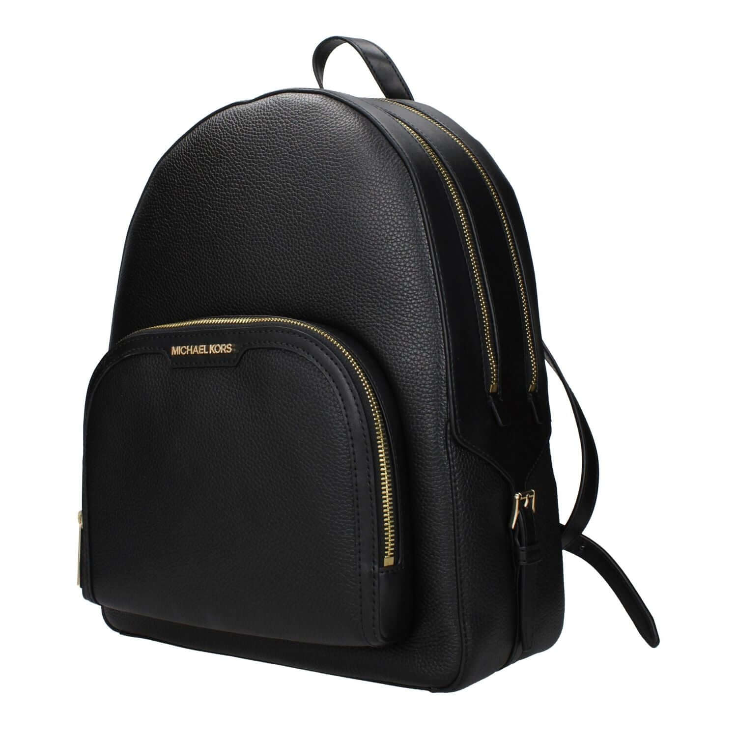 Michael Kors Black Leather Backpack