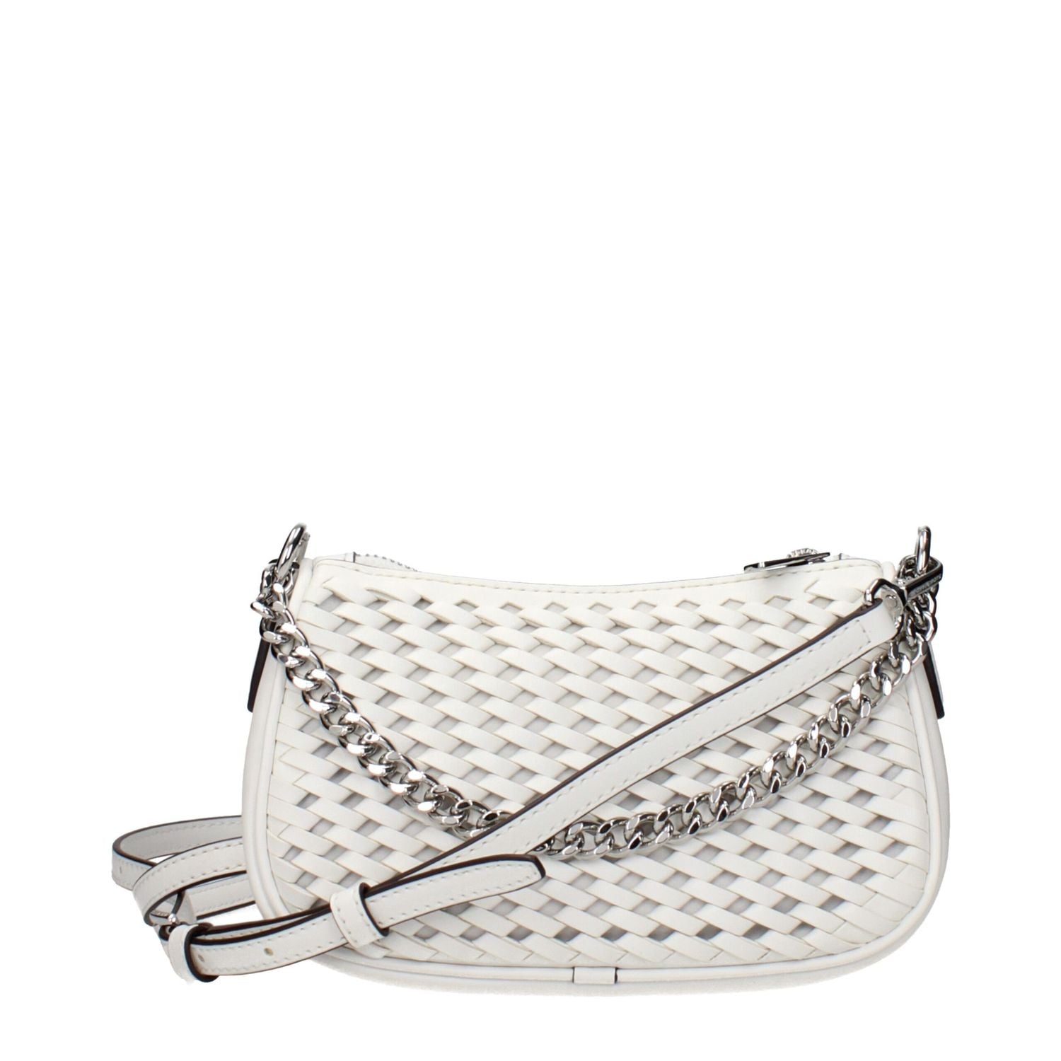Michael Kors White Leather Handbag