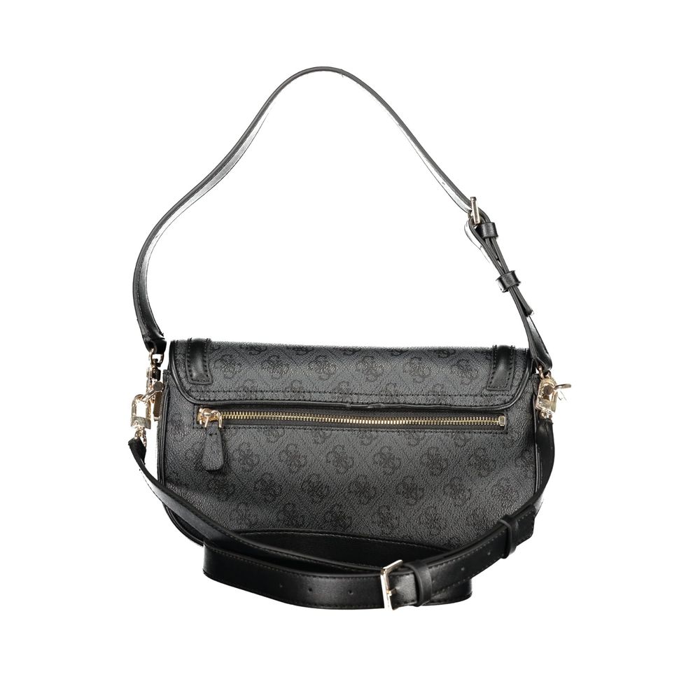 Guess Jeans Black Polyethylene Handbag