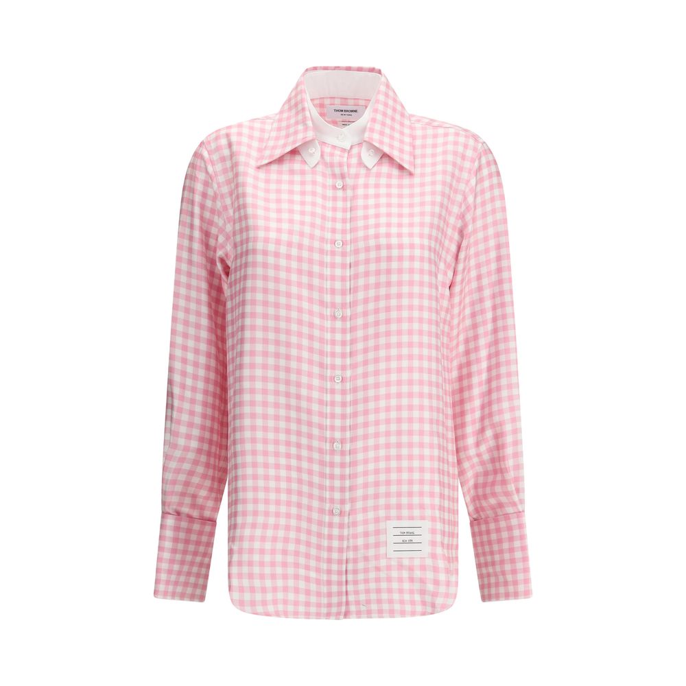 Thom Browne Multicolor Silk Pattern Shirt