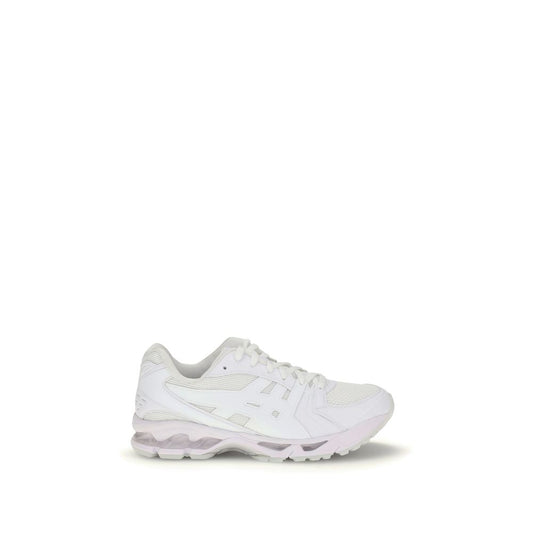 Comme Des Garçons White Polyamide Athletic Sneakers with lace-up design