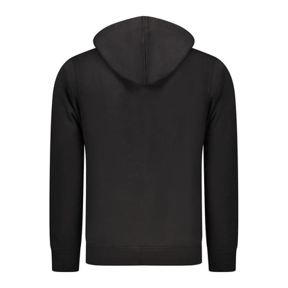 Rifle Black Cotton Men Sweater