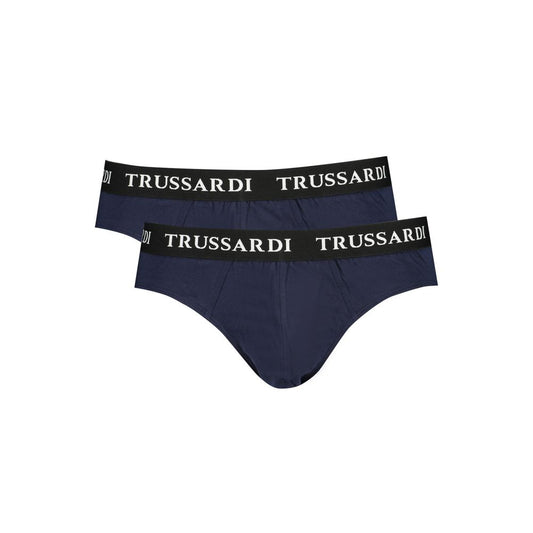 Trussardi Blue Cotton Men's Underwear
