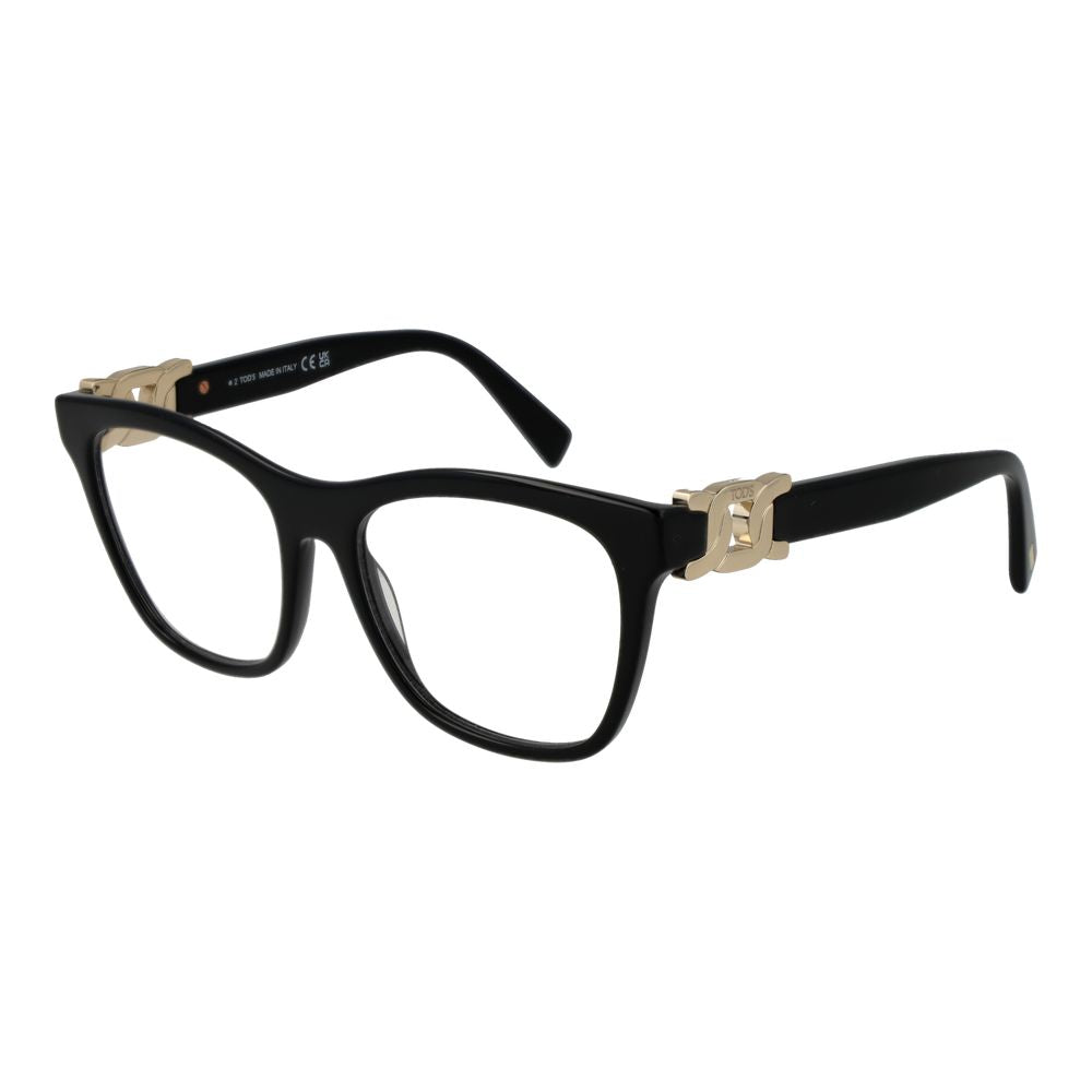 Tod's Black Acetate Glasses (Frames) 1728,67345776800,Accessories,Black,Glasses (Frames) - Glasses and Sunglasses - Accessories,Glasses and Sunglasses - Accessories,New with tags,Tod's,Women
