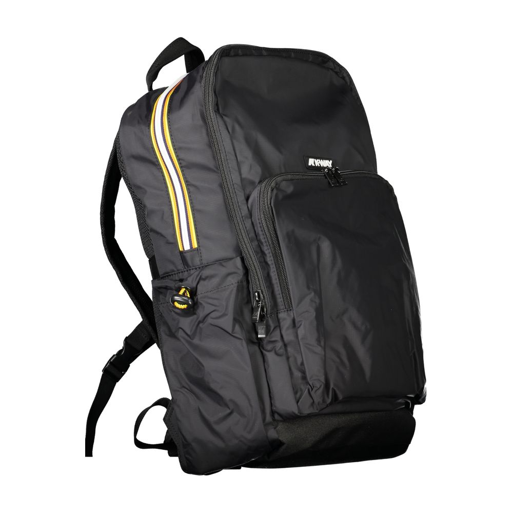 K-WAY Black Poliammide Men Backpack