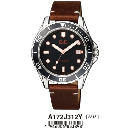 Q&Q Mod. GENT DATE WATCHES