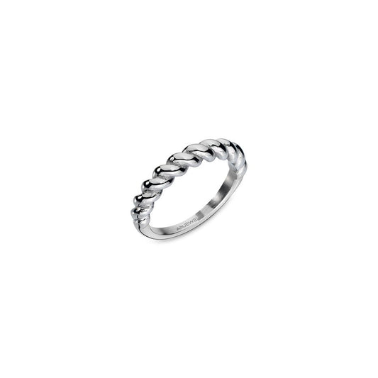AN JEWELS JEWELRY Mod. AAC.R05S-9 silver twisted ring design