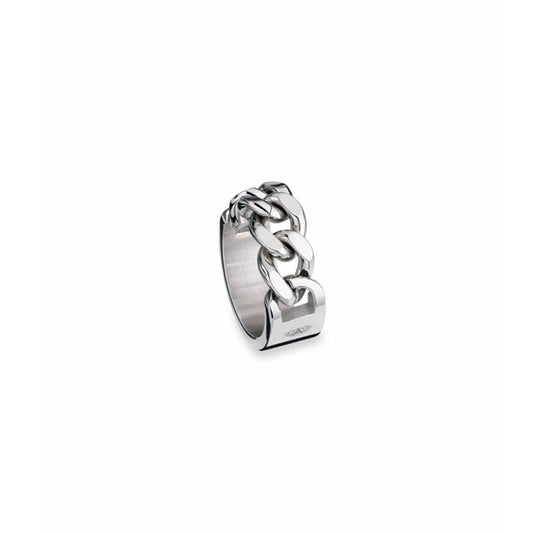 AN JEWELS JEWELRY Mod. AL.RLY01S-7 silver chain ring showcasing elegant design.