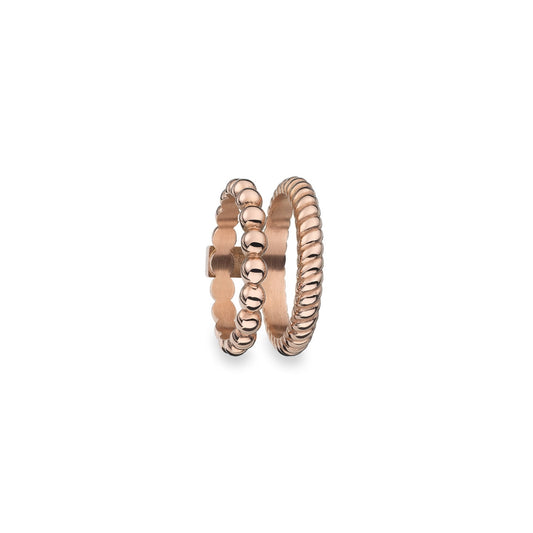 AN JEWELS JEWELRY Mod. AR.R2NS04R-8 elegant rose gold ring with intricate detailing
