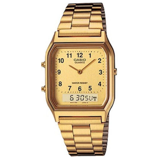 CASIO VINTAGE Mod. EDGY COLLECTION GOLD WATCHES CASIO COLLECTION & VINTAGE Tan