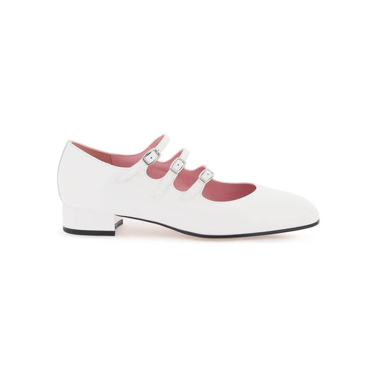 Carel patent leather ariana mary jane Pumps Carel Antique White