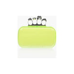 Alexander McQueen Alexander McQueen See-Through FOUR RING Hard Clutch Bag ALP564048GD