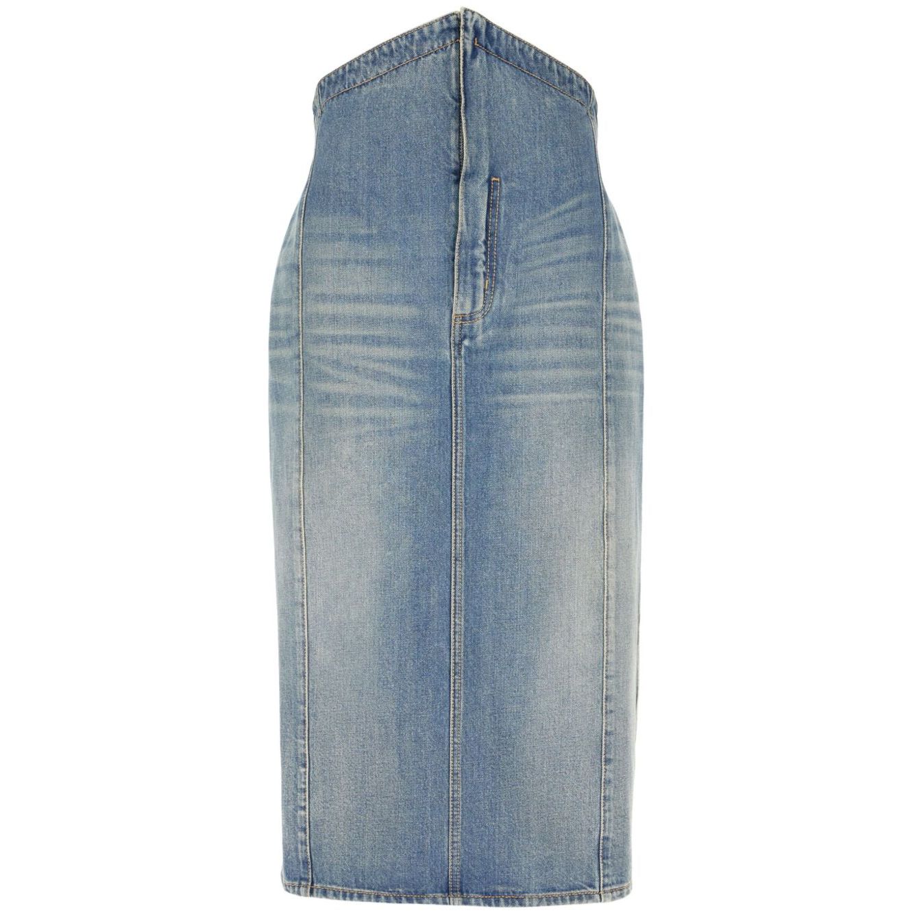 Alexander McQueen Skirts Clear Blue