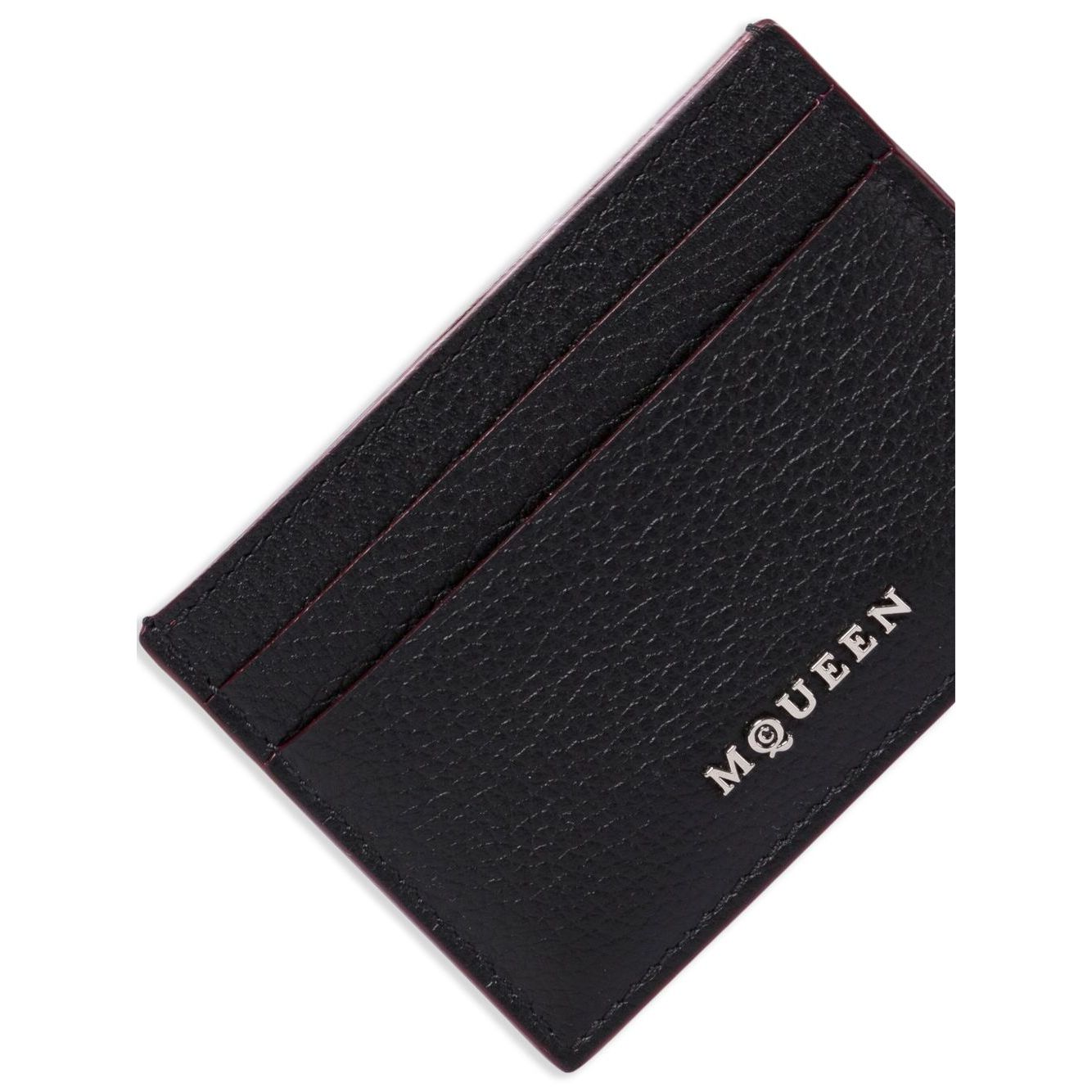 Alexander McQueen leather card case