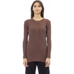 Alpha Studio Sweaters AD8212U_5032CIOCCOLATO:401151