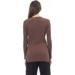 Alpha Studio Sweaters AD8212U_5032CIOCCOLATO:401151