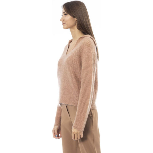 Alpha Studio Sweaters AD8452B_5192BLUSH:401107