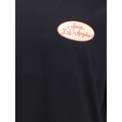 Amiri Black Cotton T-Shirt
