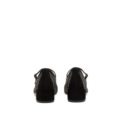 Aquazzura Black Calfskin Pumps