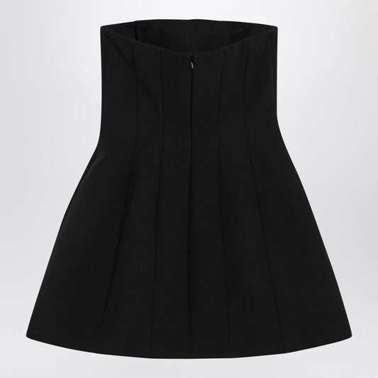 Max Mara Pianoforte Black bustier dress in sablÃ&copy; BETELCO/R_MAXMP-004_102