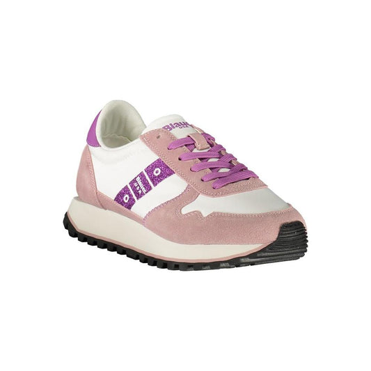 Blauer Blauer White Leather Women Sneaker BL-38641-EU36/US6