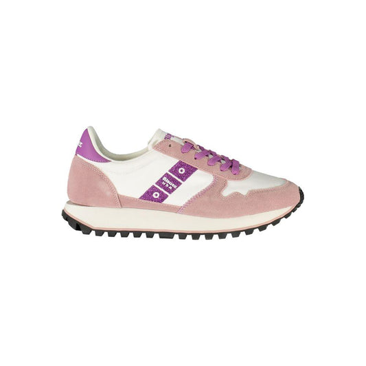 Blauer Blauer White Leather Women Sneaker BL-38641-EU36/US6
