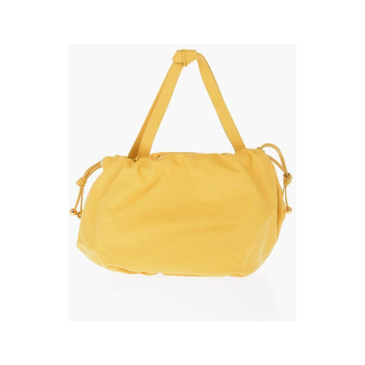 Bottega Veneta Bottega Veneta Leather BULB Shoulder Bag with Golden Details BOP564323GD