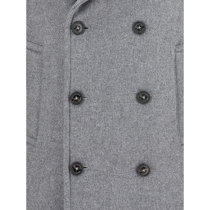 Brooksfield Gray Wool Coat