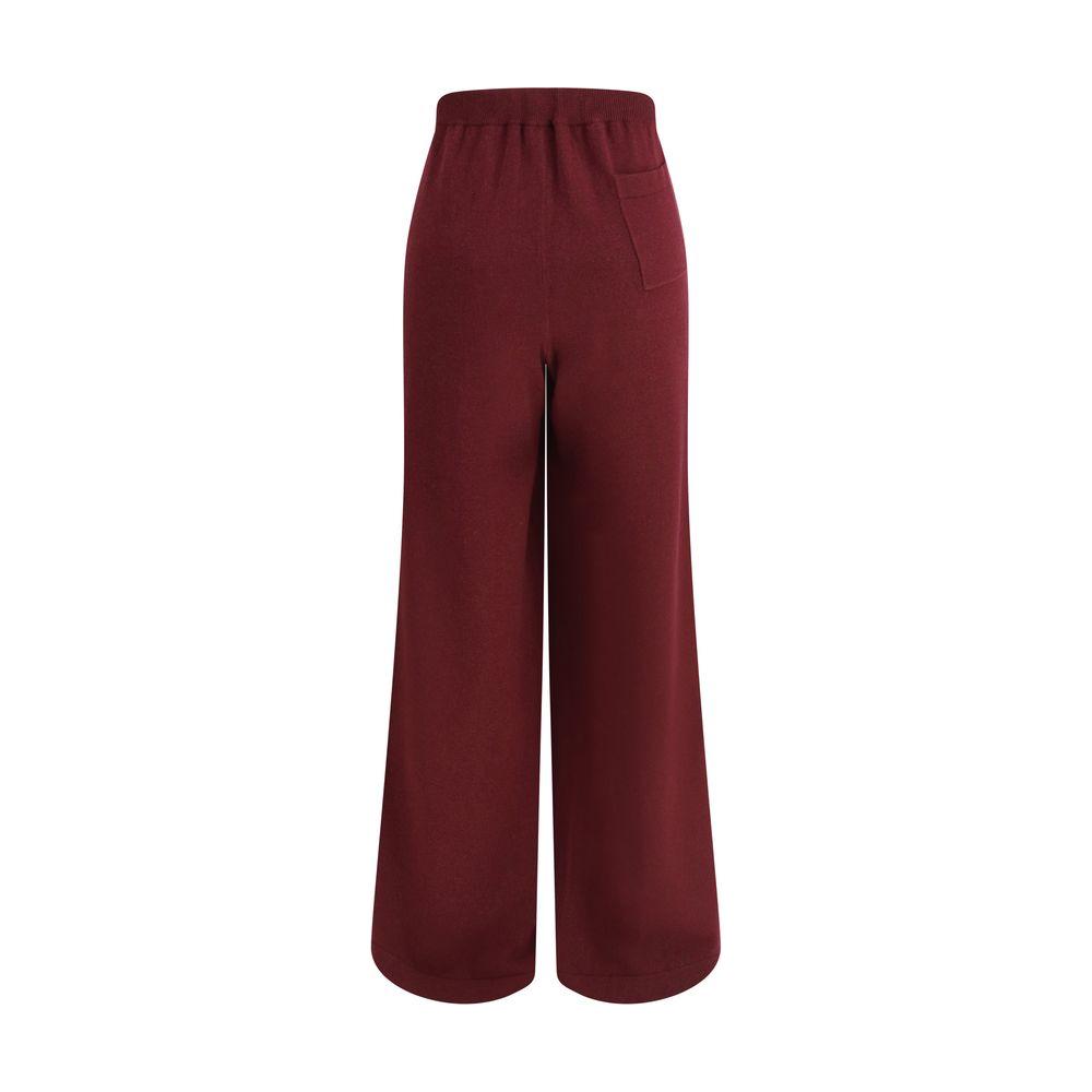 Brunello Cucinelli Brunello Cucinelli Wool Pants BR-M16244799PC9663-L 1728,72470364320,Bordeaux,Brunello Cucinelli,Jeans & Pants - Women - Clothing,L,M,New with tags,S,Women